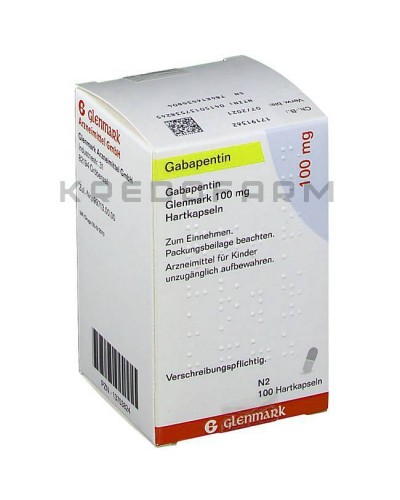 Габапентин капсули, таблетки ● Gabapentin