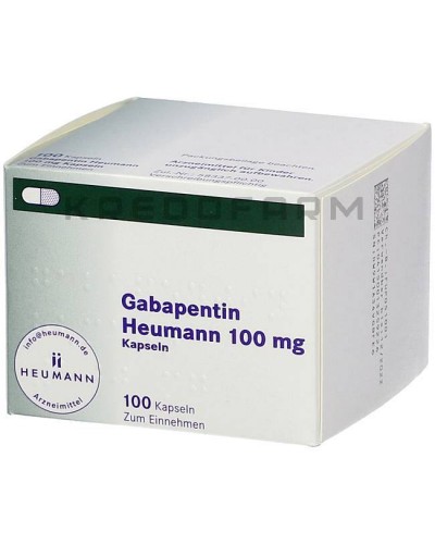 Габапентин капсули, таблетки ● Gabapentin