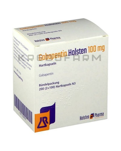 Габапентин капсули, таблетки ● Gabapentin