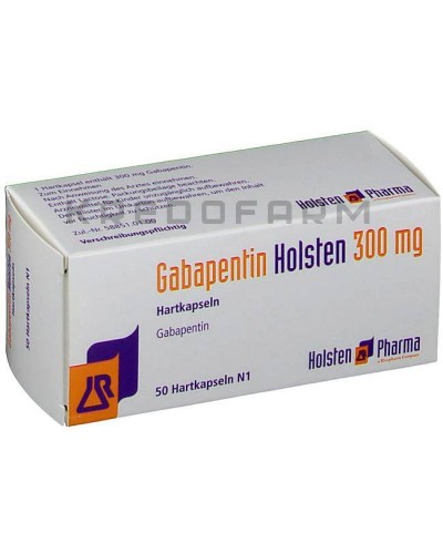 Габапентин капсули, таблетки ● Gabapentin