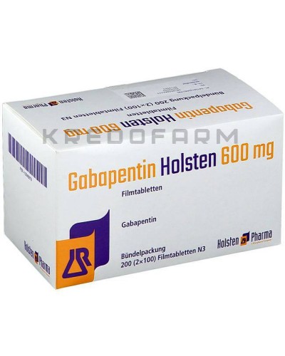 Габапентин капсули, таблетки ● Gabapentin