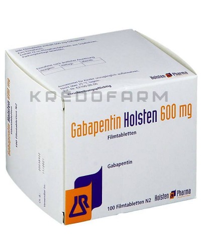 Габапентин капсули, таблетки ● Gabapentin