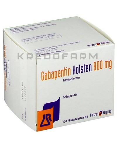 Габапентин капсули, таблетки ● Gabapentin