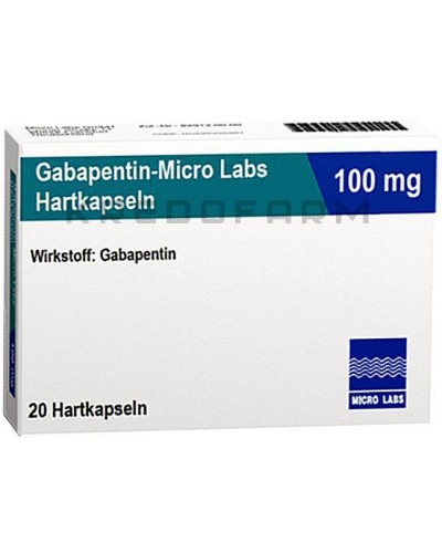 Габапентин капсули, таблетки ● Gabapentin