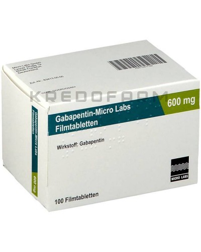 Габапентин капсулы, таблетки ● Gabapentin