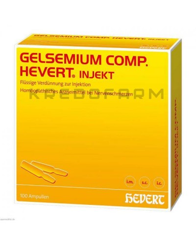 Гельземиум Комп ампулы, глобули, капли ● Gelsemium Comp