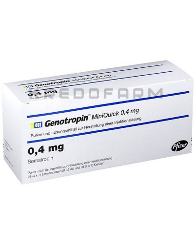 Генотропін порошок, шприци ● Genotropin