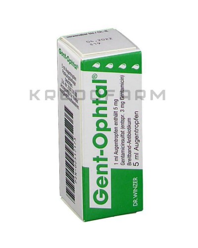 Гент Офтал краплі, мазь ● Gent Ophtal