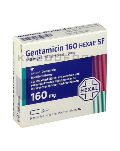 Гентамицин капли, мазь, пакет, раствор ● Gentamicin