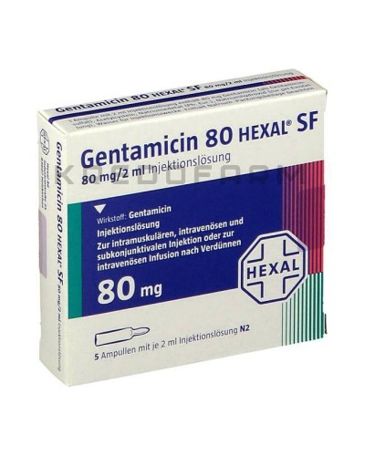 Гентамицин капли, мазь, пакет, раствор ● Gentamicin