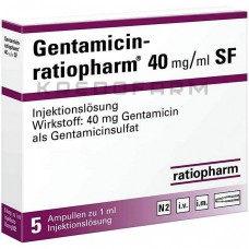 Гентаміцин ● Gentamicin