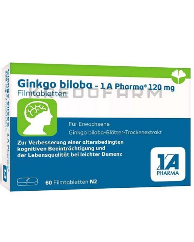 Гінкго Білоба таблетки ● Ginkgo Biloba