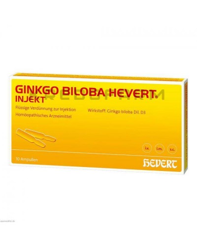 Гинкго Билоба ампулы, глобули, капли, раствор, таблетки ● Ginkgo Biloba