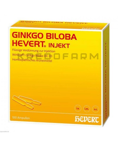 Гінкго Білоба ампули, глобули, краплі, розчин, таблетки ● Ginkgo Biloba