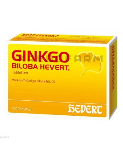 Гинкго Билоба ампулы, глобули, капли, раствор, таблетки ● Ginkgo Biloba