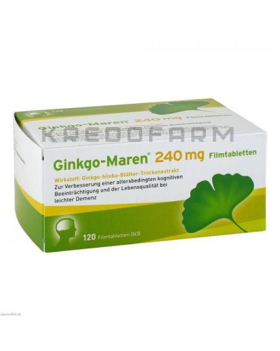 Гінкго Марен таблетки ● Ginkgo Maren