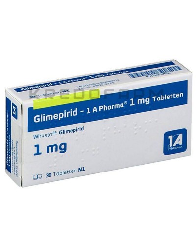 Глімепірид таблетки ● Glimepirid