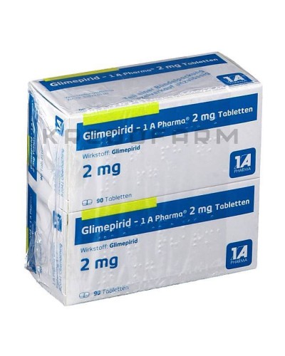 Глимепирид таблетки ● Glimepirid