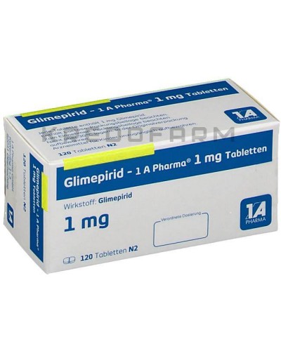 Глімепірид таблетки ● Glimepirid