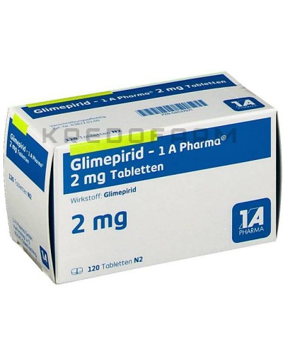 Глимепирид таблетки ● Glimepirid