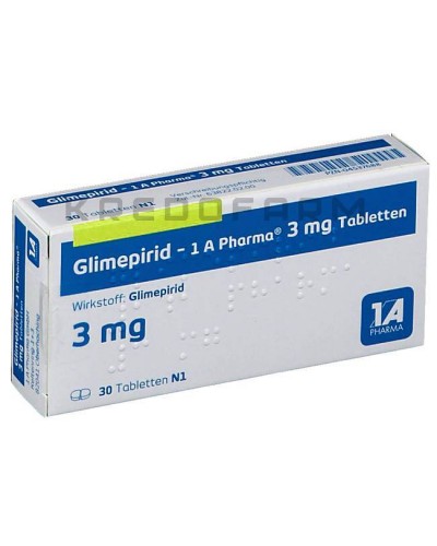 Глимепирид таблетки ● Glimepirid