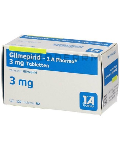 Глимепирид таблетки ● Glimepirid