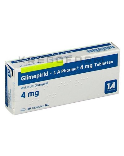 Глимепирид таблетки ● Glimepirid