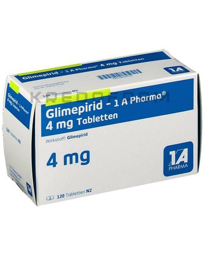 Глімепірид таблетки ● Glimepirid