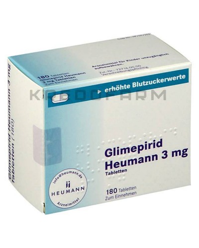 Глимепирид таблетки ● Glimepirid