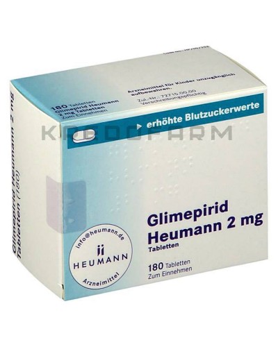 Глимепирид таблетки ● Glimepirid