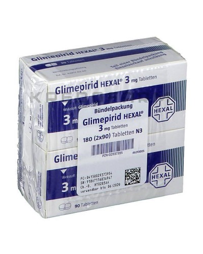 Глімепірид таблетки ● Glimepirid