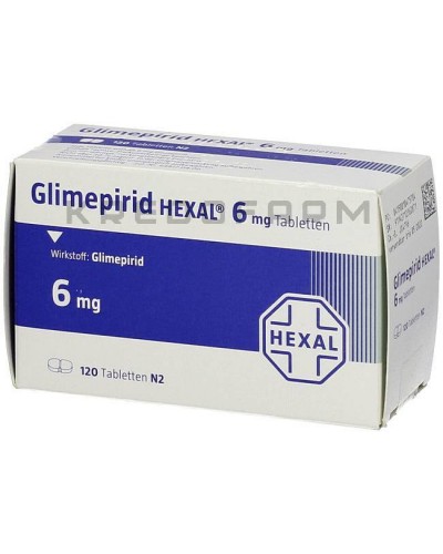 Глимепирид таблетки ● Glimepirid