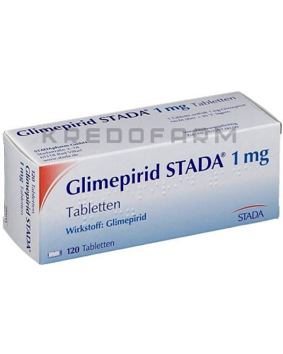 Глімепірид таблетки ● Glimepirid