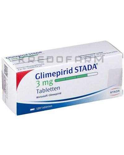 Глімепірид таблетки ● Glimepirid