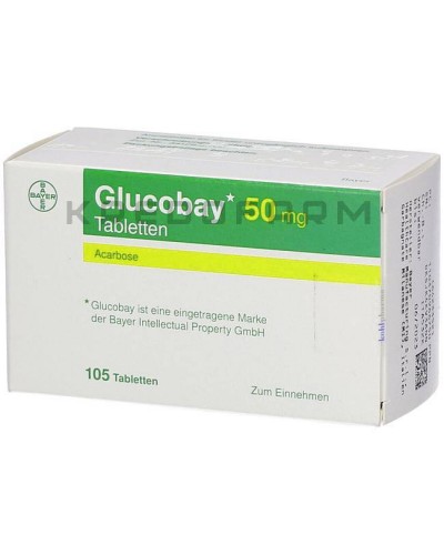 Глюкобай таблетки ● Glucobay