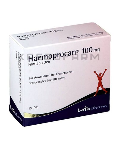 Гемопрокан таблетки ● Haemoprocan