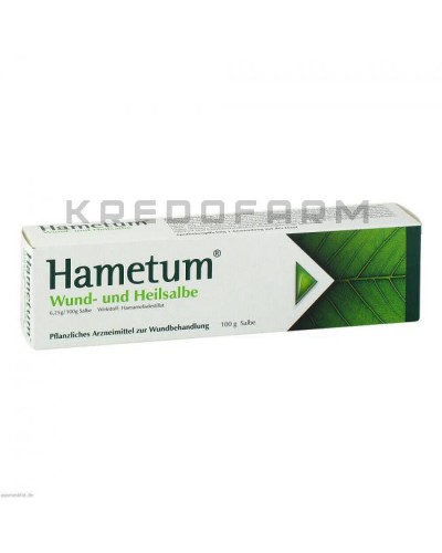 Хаметум мазь, суппозитории ● Hametum