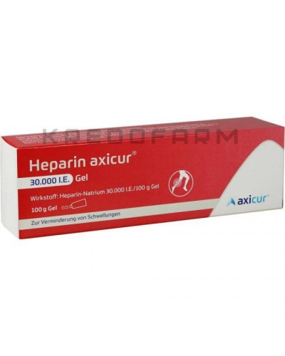 Гепарин гель, крем, мазь, розчин ● Heparin