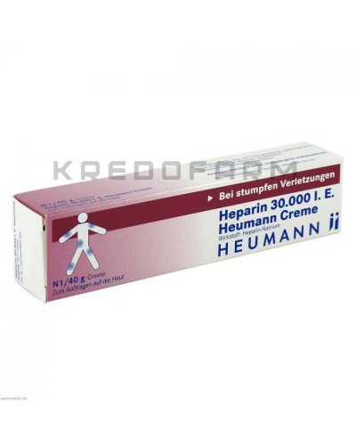 Гепарин гель, крем, мазь, розчин ● Heparin