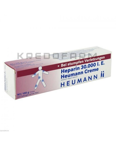 Гепарин гель, крем, мазь, розчин ● Heparin