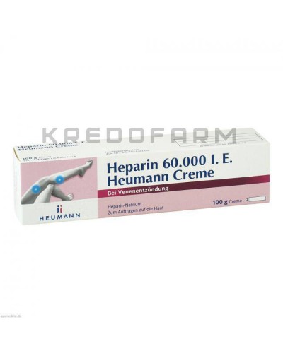 Гепарин гель, крем, мазь, розчин ● Heparin