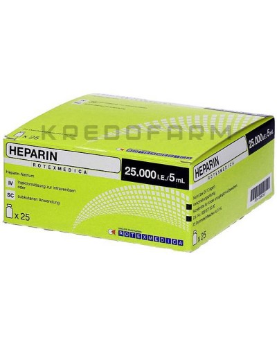 Гепарин гель, крем, мазь, розчин ● Heparin