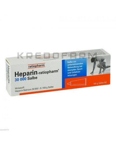 Гепарин гель, крем, мазь, розчин ● Heparin