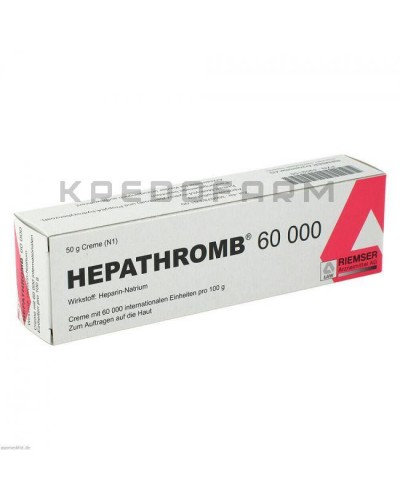 Гепатромб крем ● Hepathromb