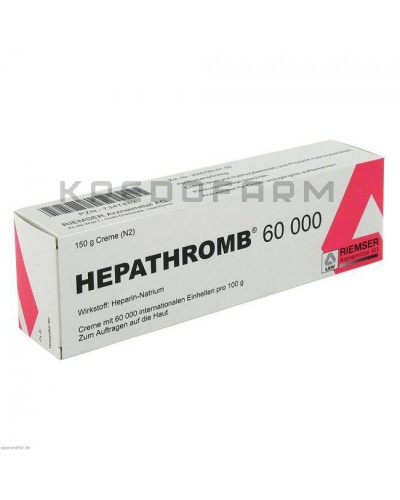 Гепатромб крем ● Hepathromb