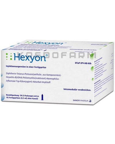 Гексіон суспензія, шприци ● Hexyon