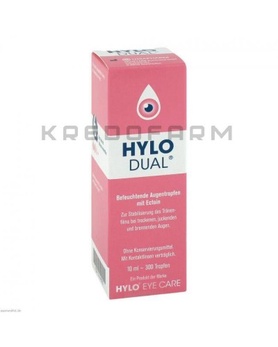 Хіло Дуал краплі ● Hylo Dual