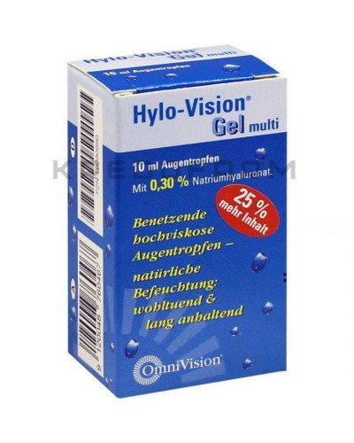 Хило Визион капли, пипетки ● Hylo Vision