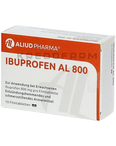 Ібупрофен гель, гранули, капсули, порошок, розчин, таблетки ● Ibuprofen