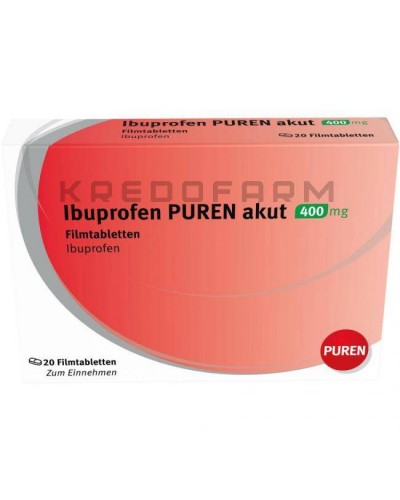 Ибупрофен гель, гранулы, капсулы, порошок, раствор, таблетки ● Ibuprofen